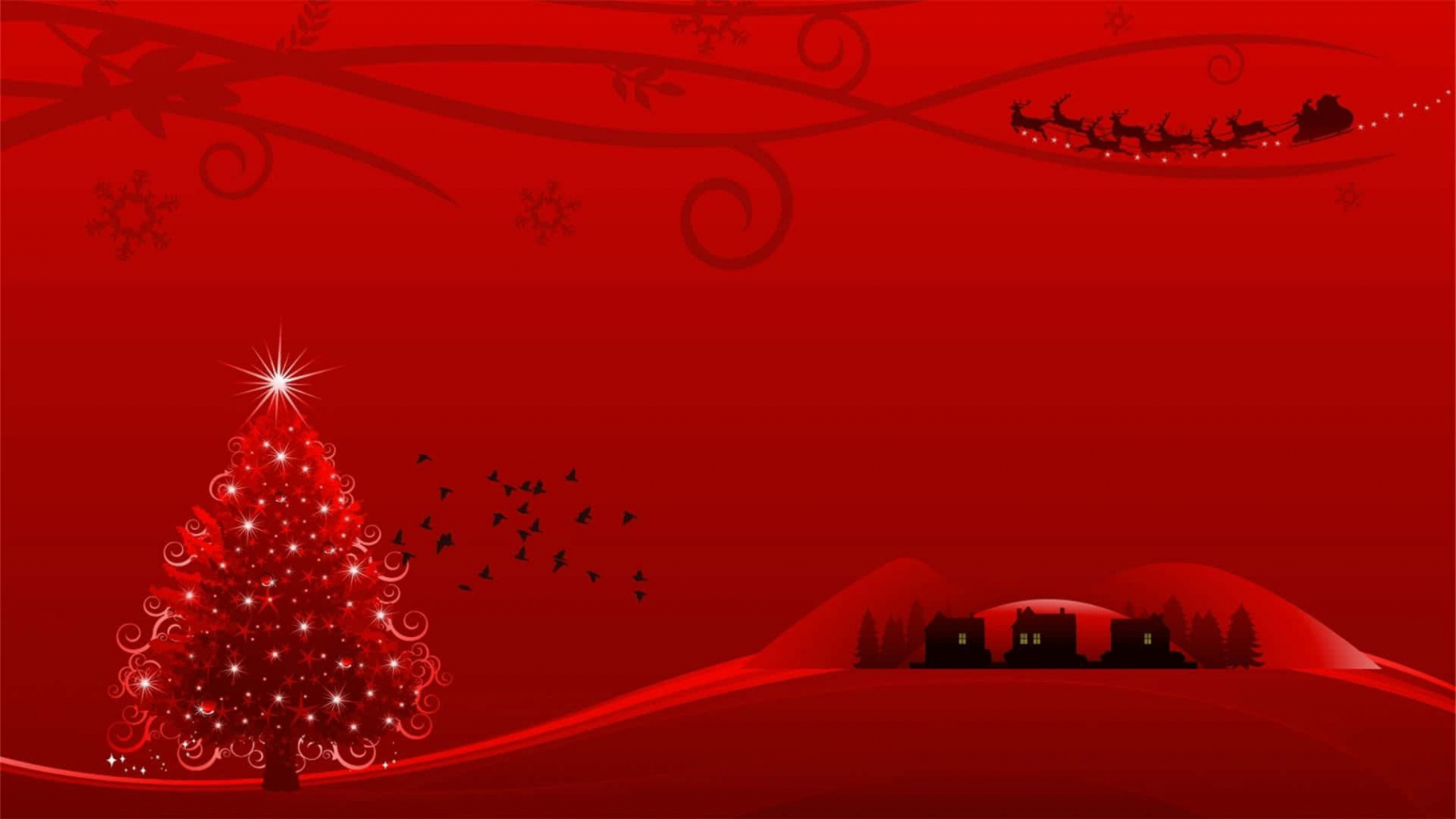 +] Red Christmas Backgrounds  Wallpapers