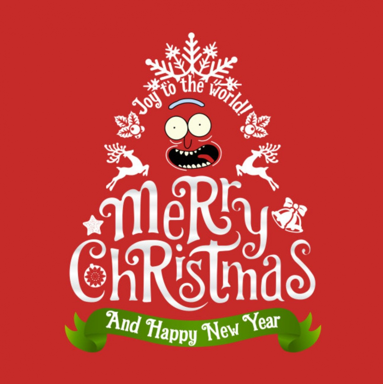 Rick and Morty Christmas  Rick and morty characters, Rick and