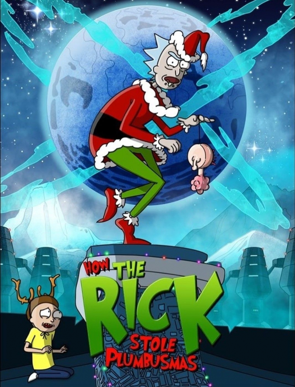 Rick and Morty x Christmas  Rick and morty crossover, Rick and