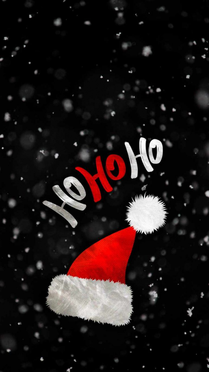 Santa Hat IPhone Wallpaper - IPhone Wallpapers : iPhone Wallpapers