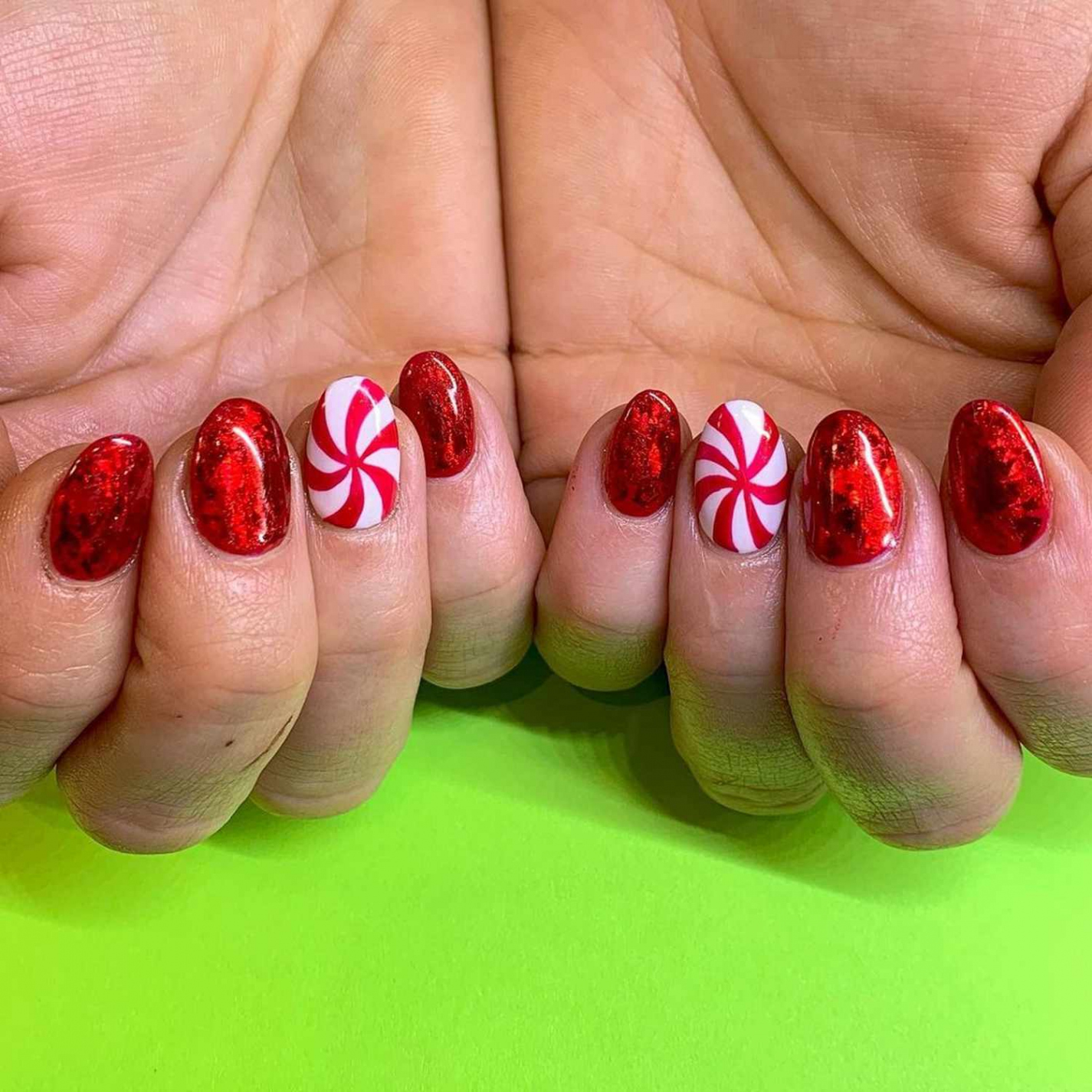 Short Christmas Nail Ideas We Want to Copy This December