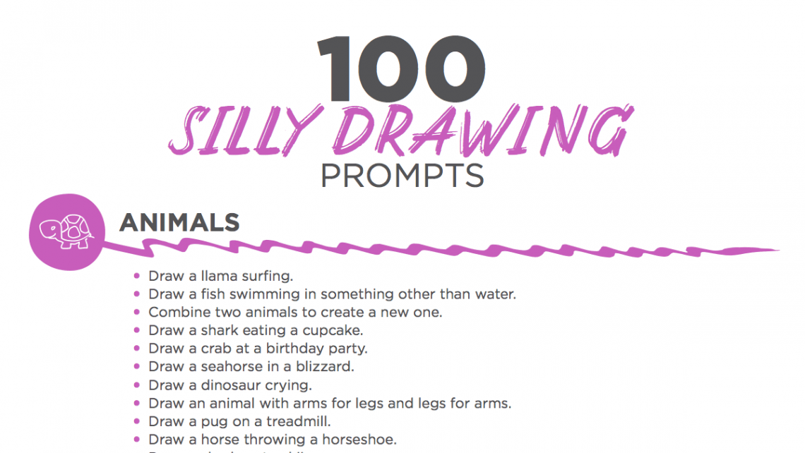 Silly Drawing Prompts to Engage Your Students - The Art of