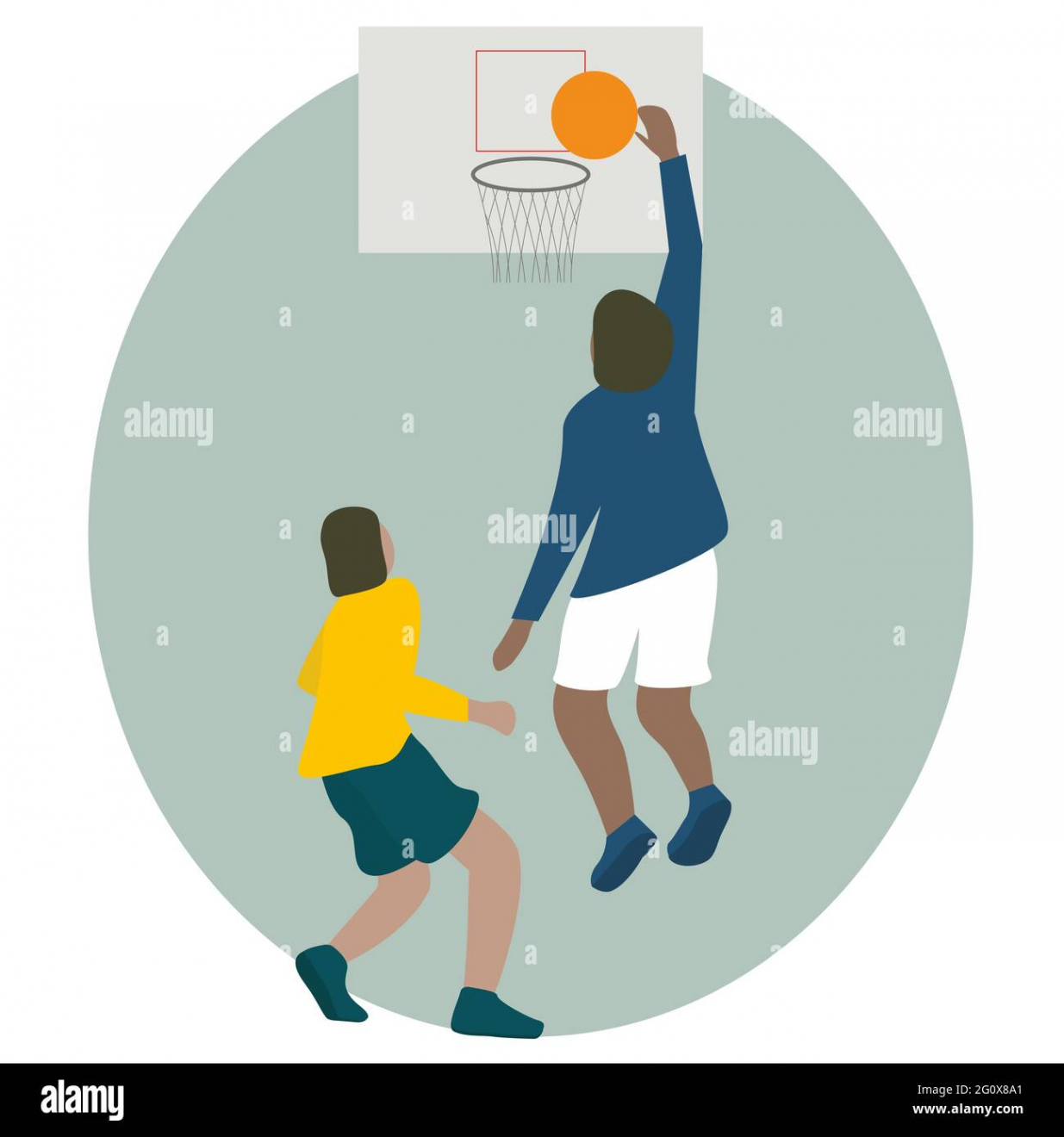 Slam dunk vector vectors hi-res stock photography and images - Alamy