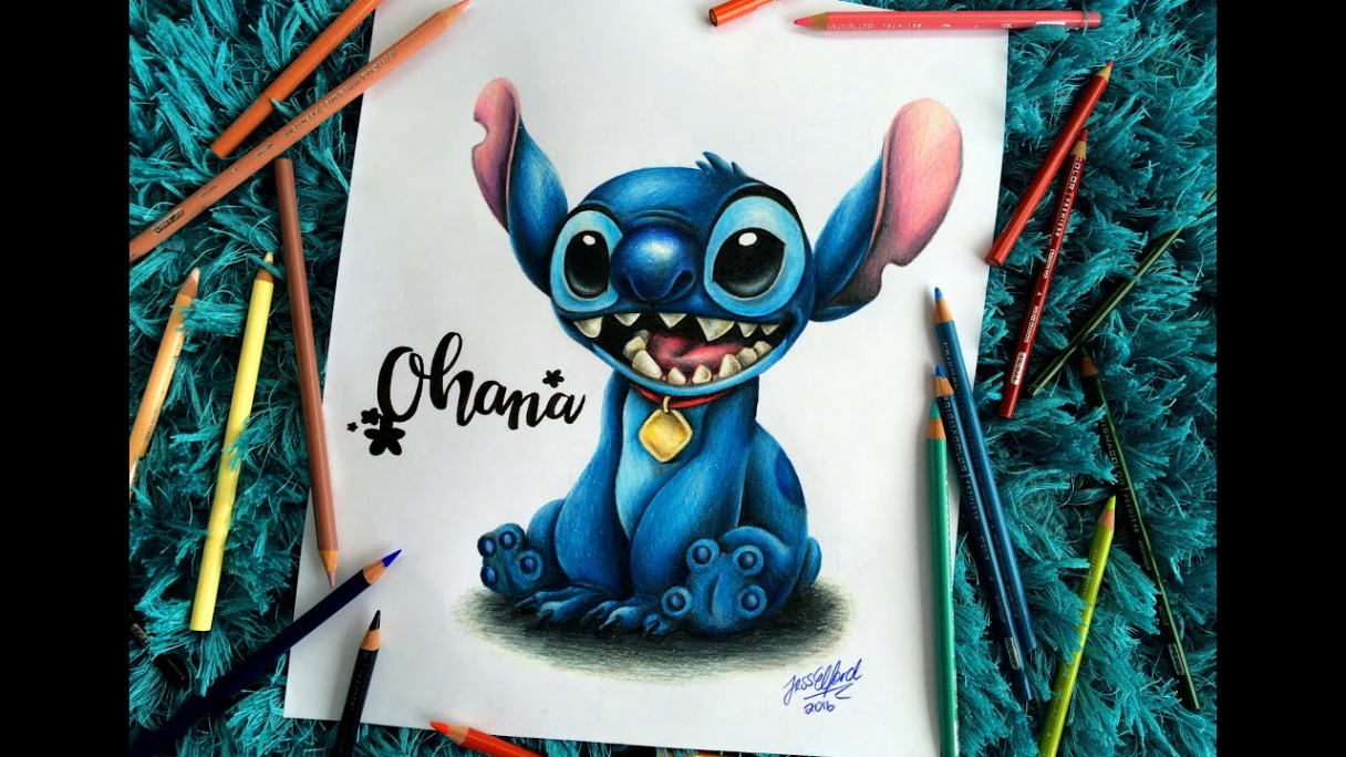 SPEED DRAWING: Stitch