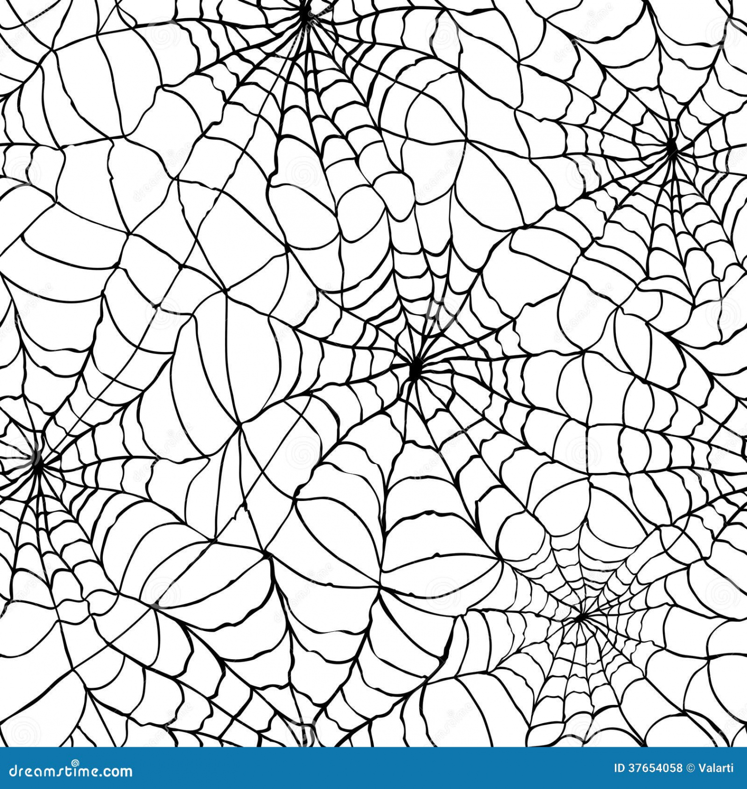 Spider Web Texture Background Stock Vector - Illustration of goth