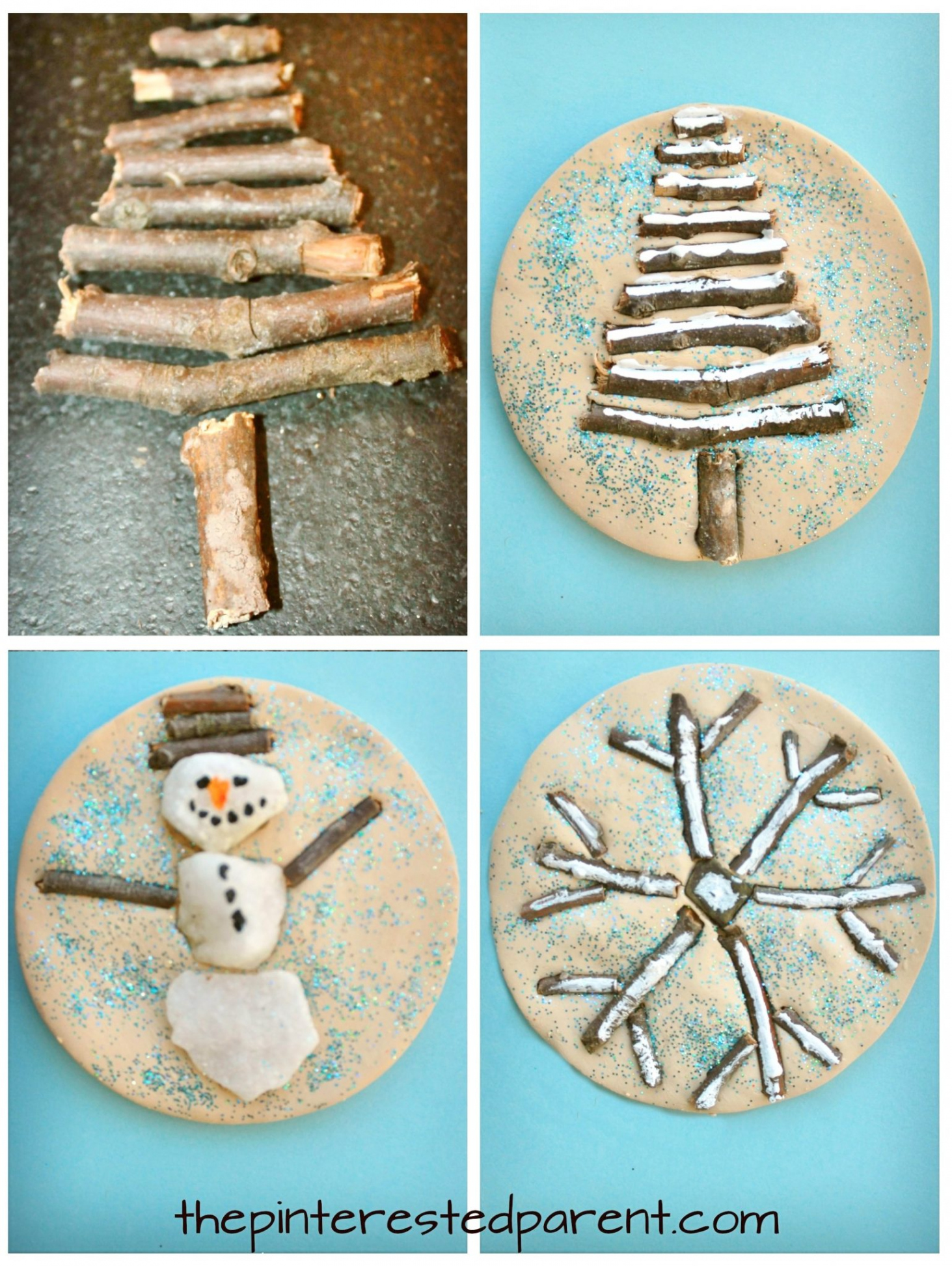 Stick and Stone Winter Crafts – The Pinterested Parent