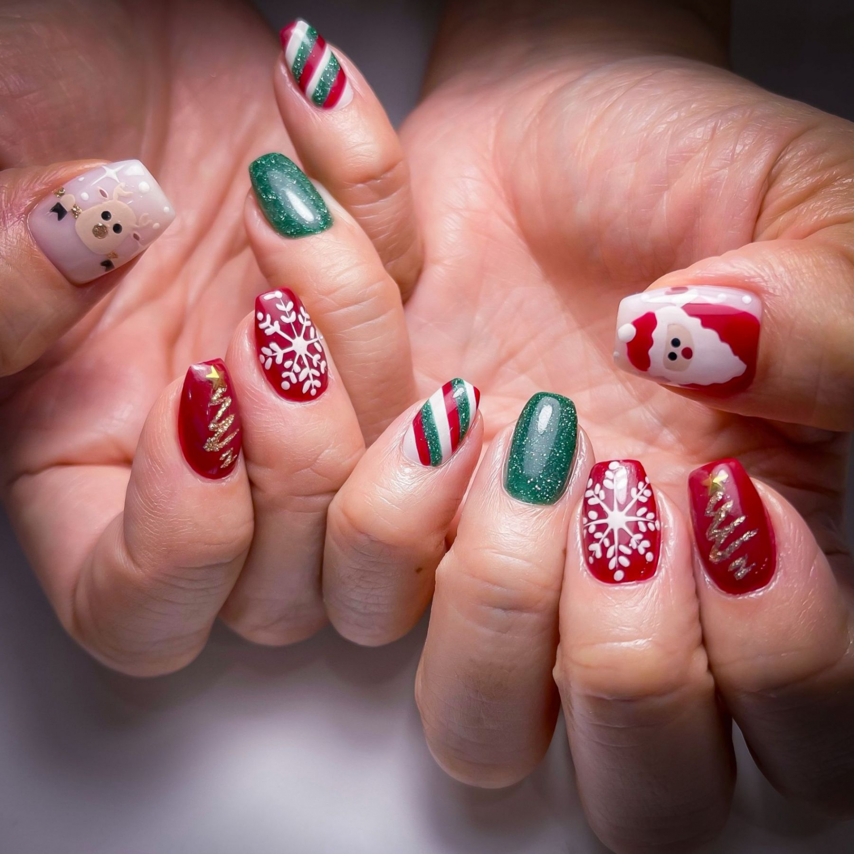 The Best Christmas Nail Art Designs to Try in   Tatler Asia