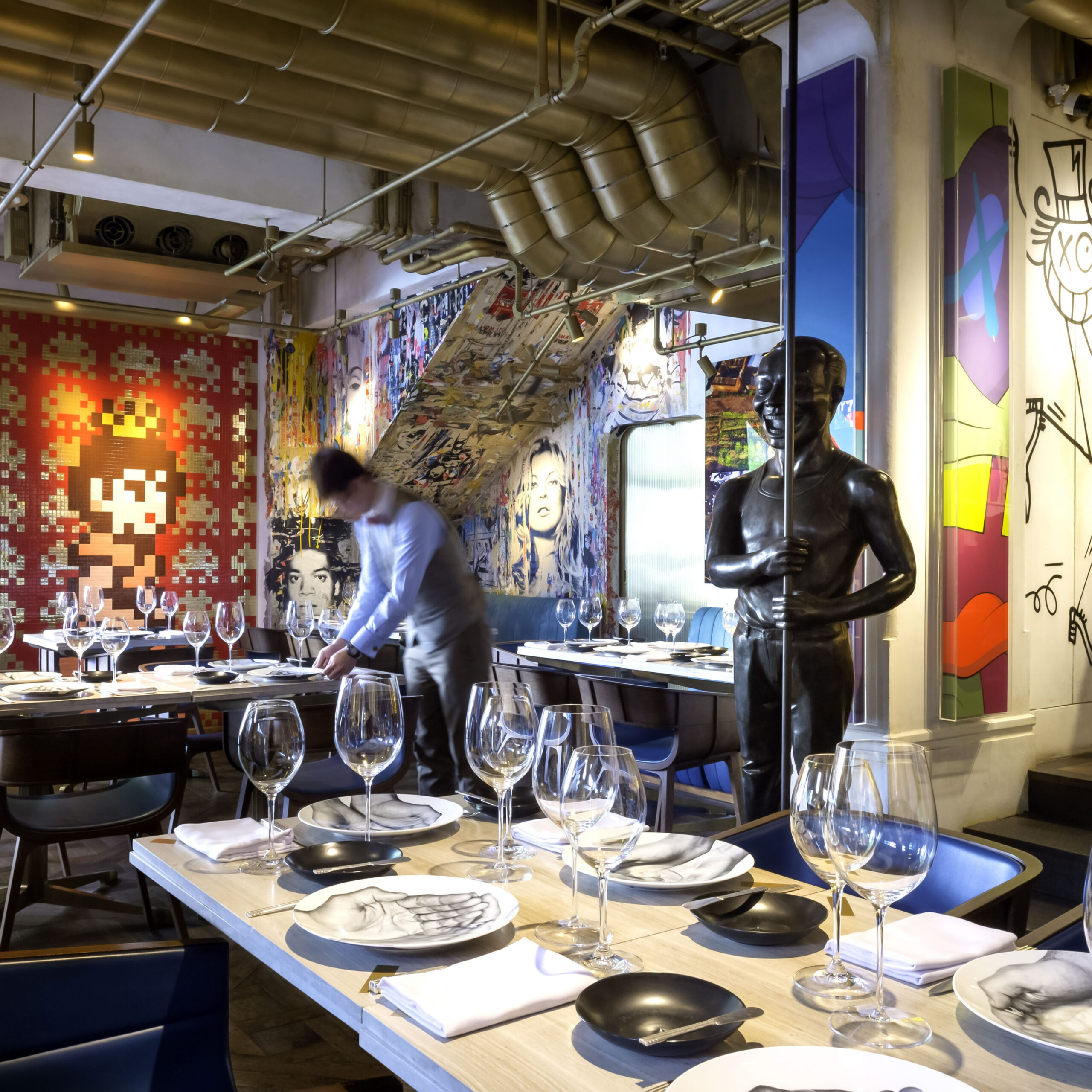 These  Restaurants Feature Amazing Art by the Likes of Banksy