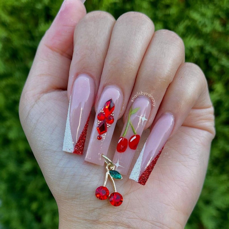 Trendy Baddie Nails To Stay On Fleek  Bridal Shower   Nail