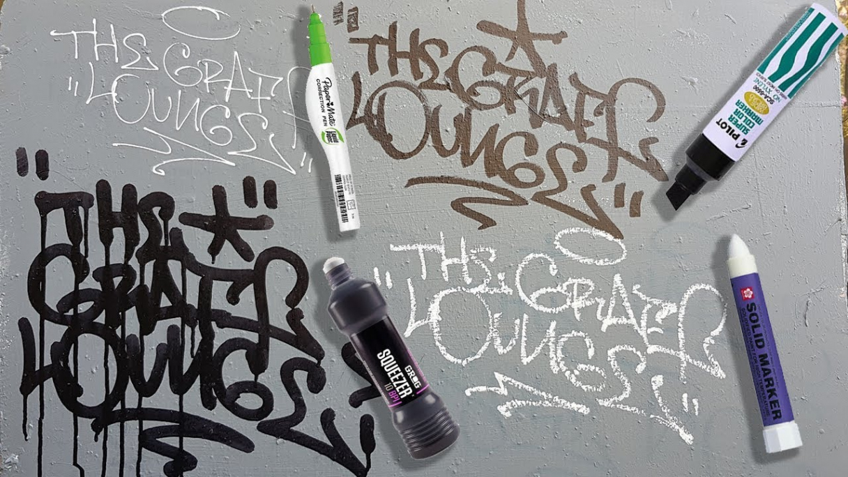 Types of Graffiti Markers PART  // In-depth Explanation