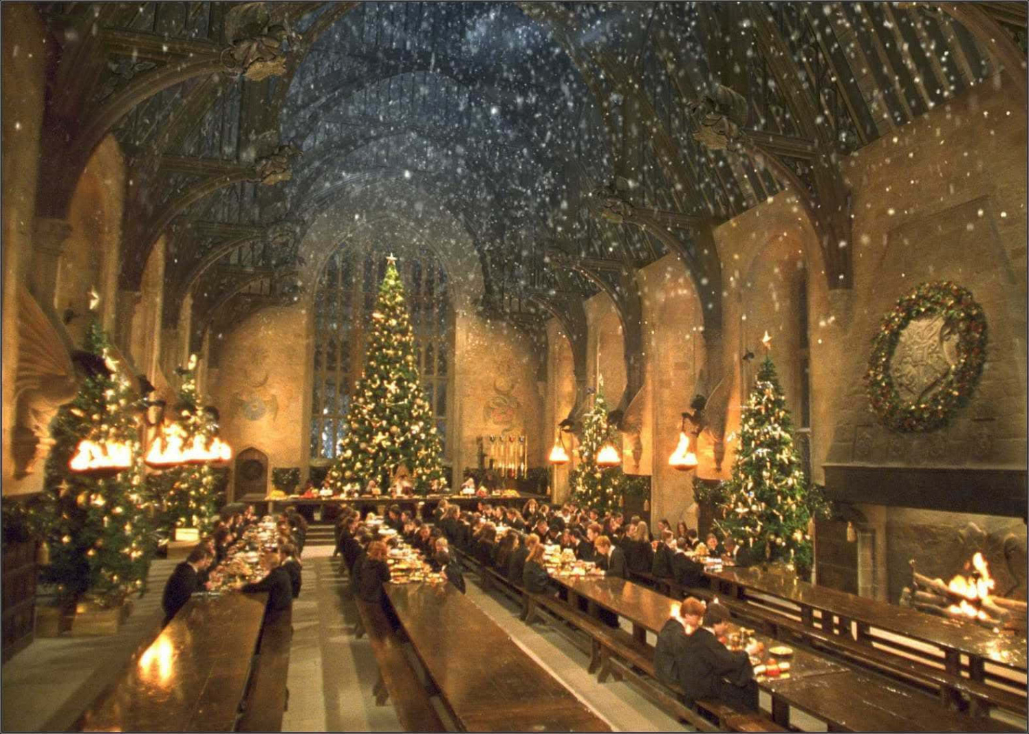 +] Weihnachten In Hogwarts-Wallpaper KOSTENLOS  Wallpapers