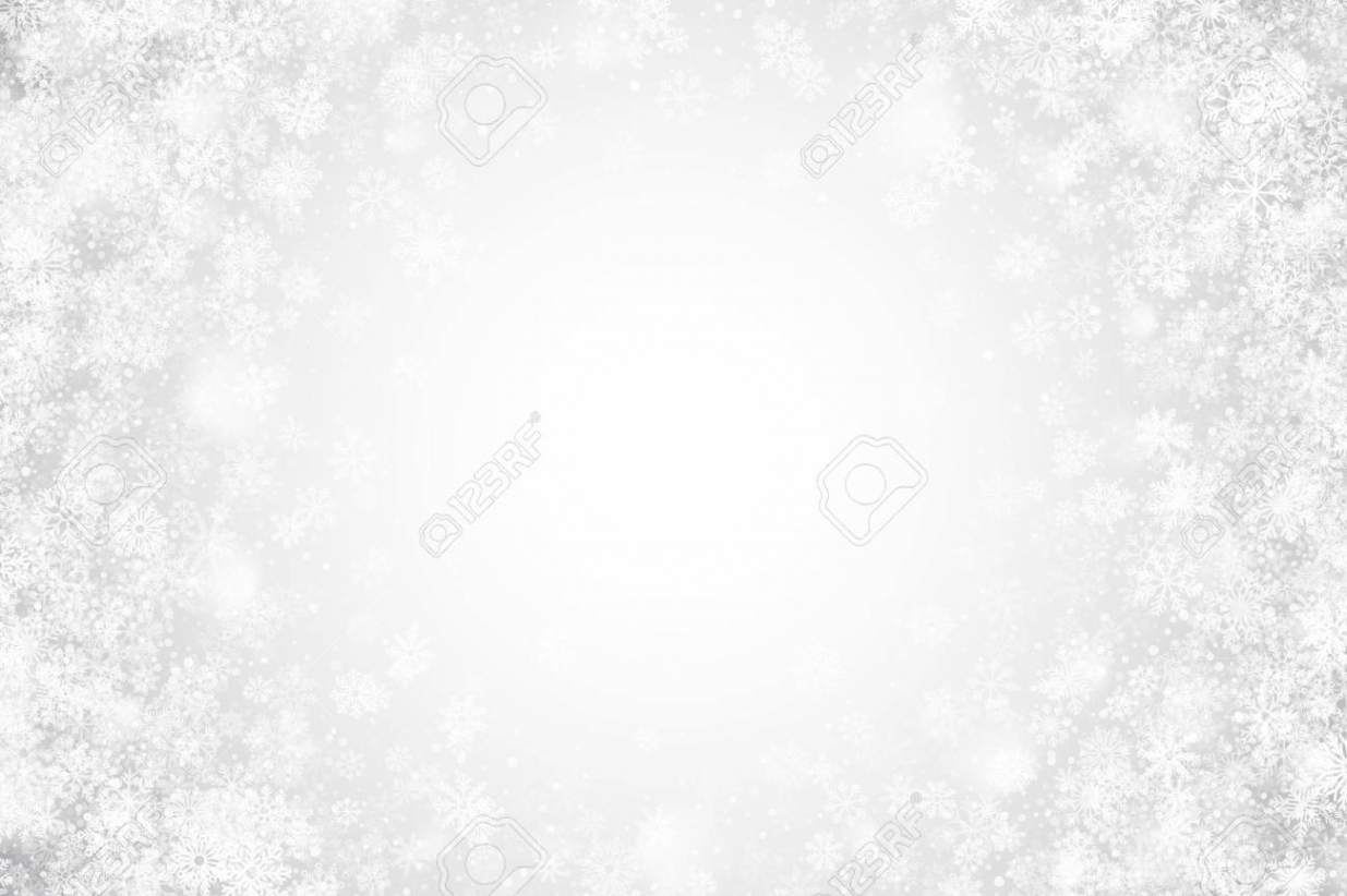 White Christmas Holiday Vector Wallpaper Mit Realistischen