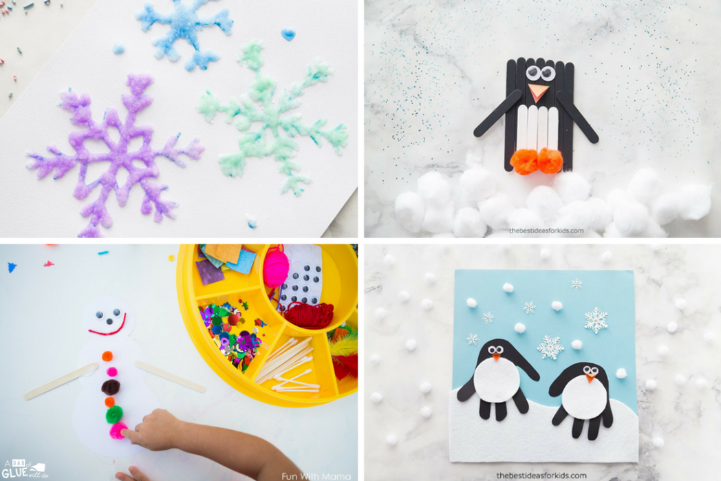 Winter Crafts for Kindergarten -