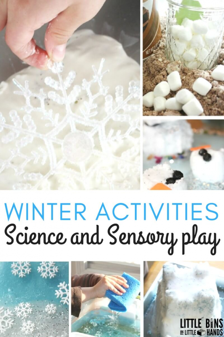 Winter Sensory Table Ideas - Little Bins for Little Hands