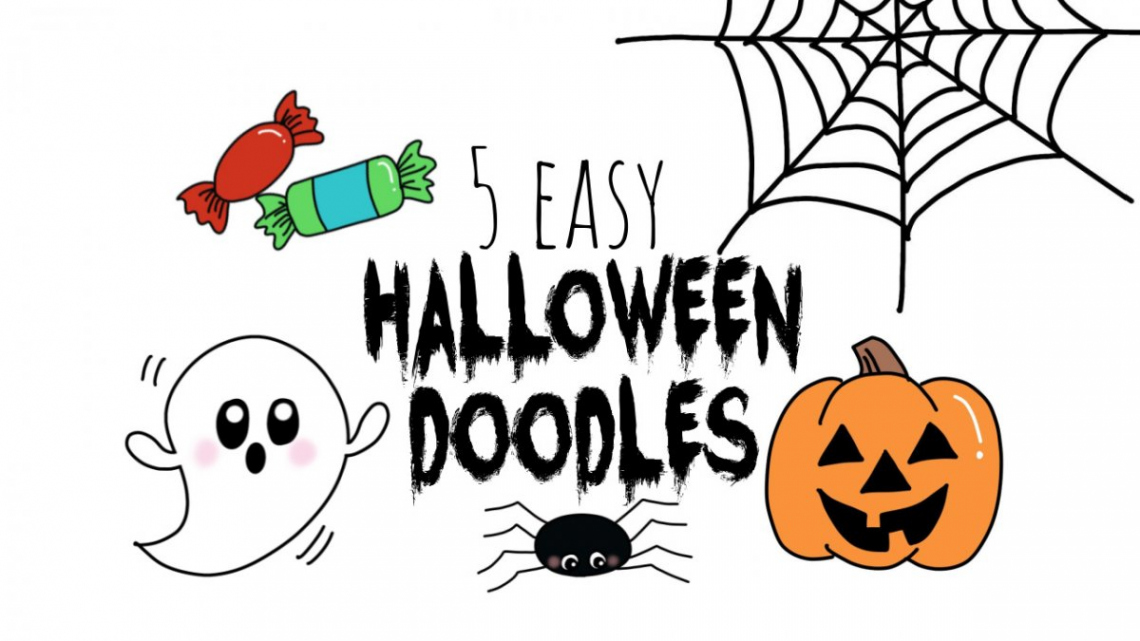 Easy Halloween Doodles Anyone Can Draw - Amy Latta Creations