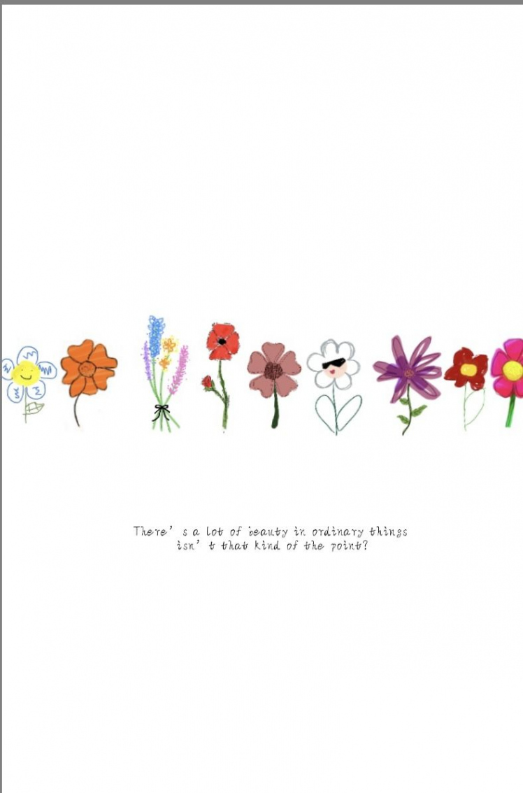 Friends Home Screen  Flower drawing, Flower quotes, Drawings of