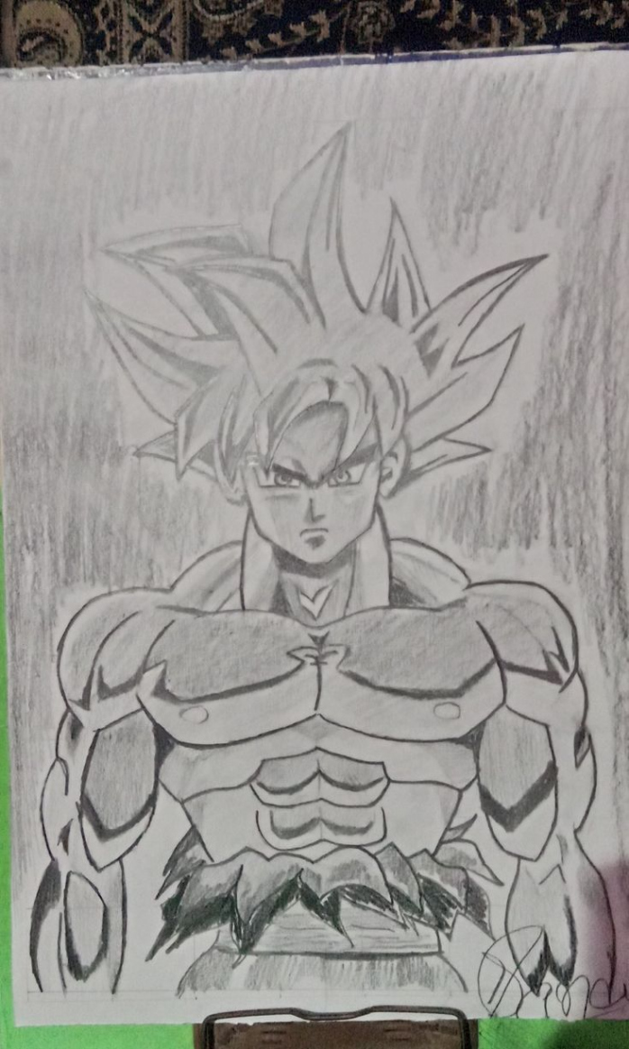 goku ultra instinct  Goku drawing, Naruto sketch drawing, Anime