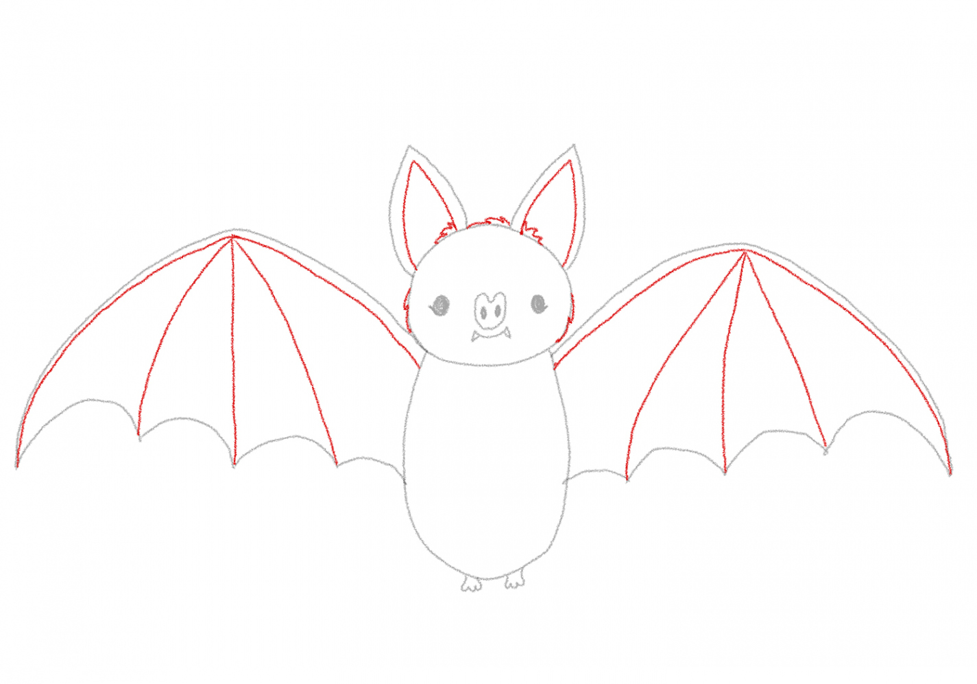 How to Draw a Bat  Design School