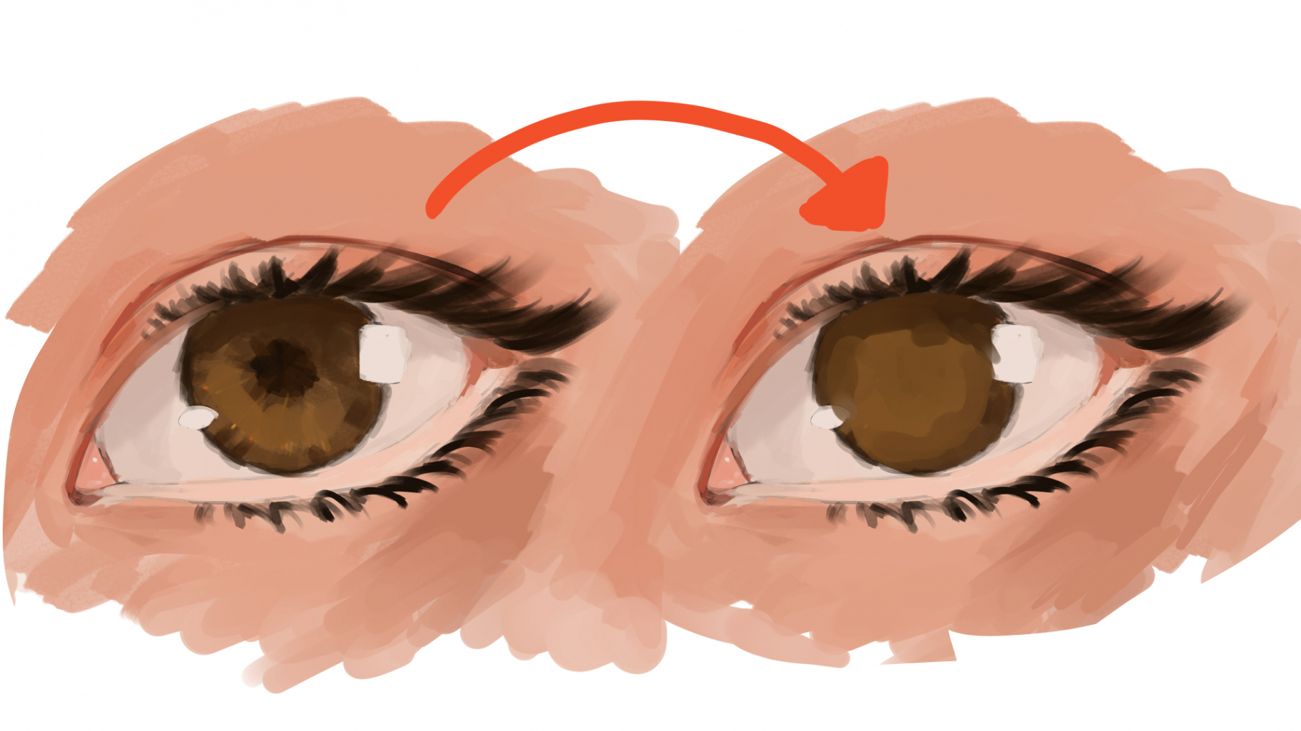 How to draw eyes in ANY Style “Tutorials #” by Konart - Make