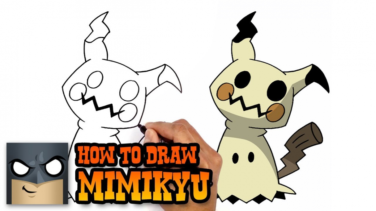 How to Draw Mimikyu  Pokemon (Art Tutorial)