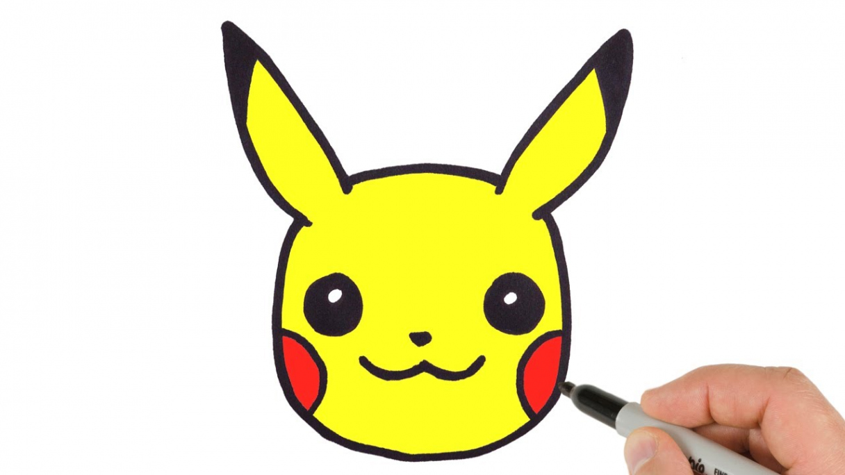 How to draw Pikachu