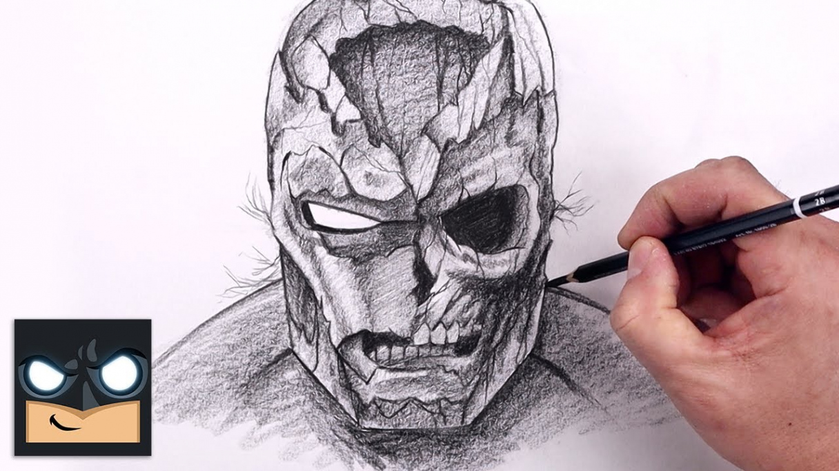 How To Draw Zombie Ironman  Sketch Tutorial (Step by Step)