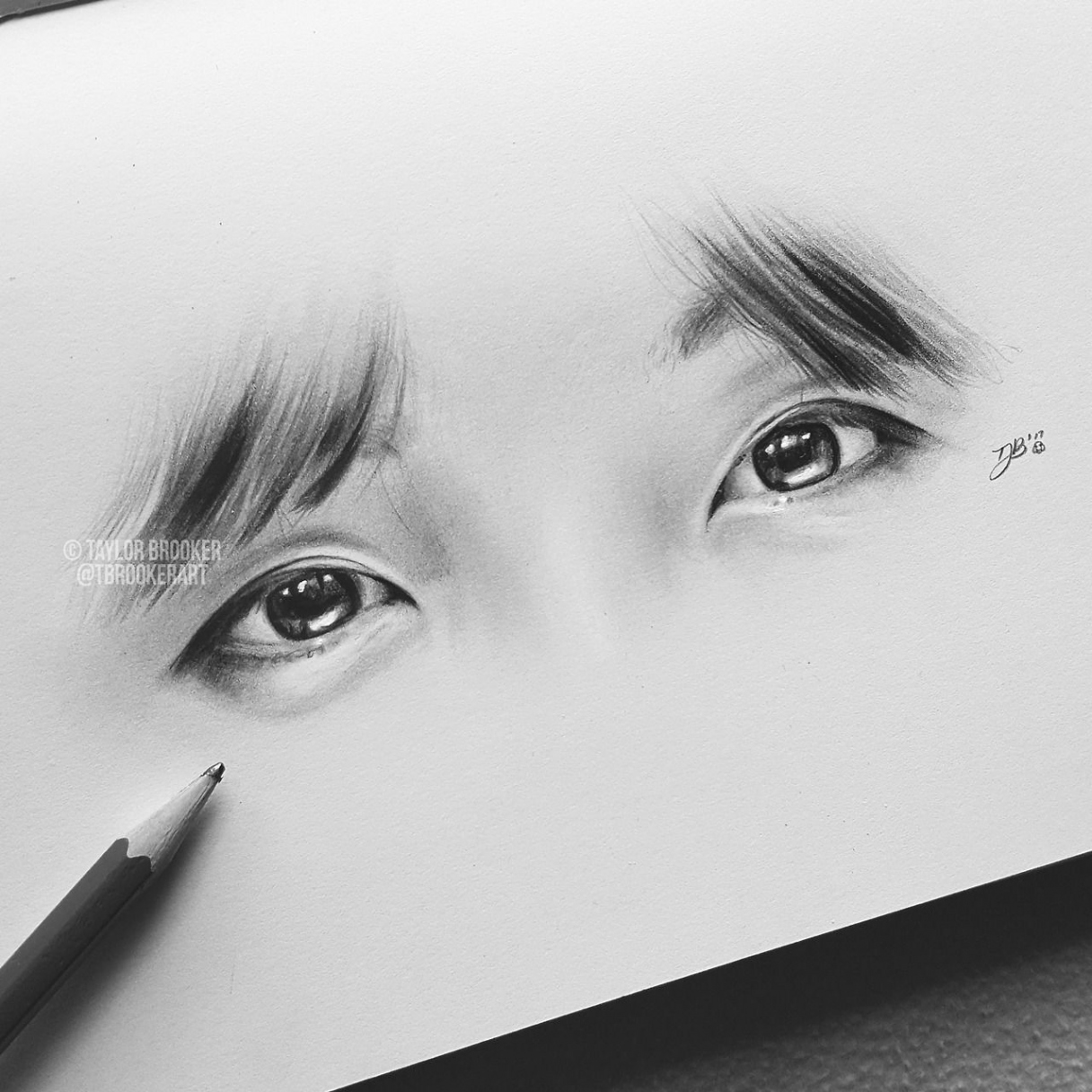 Image result for bts j hope sketches  Bts eyes, Eye drawing, Bts