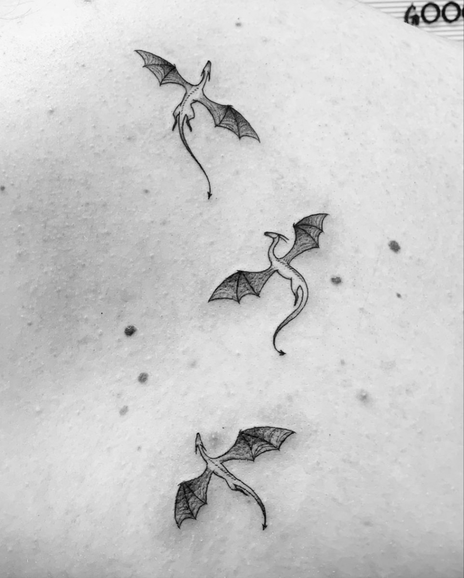 little dragons  Body tattoos, Small tattoos, Pretty tattoos