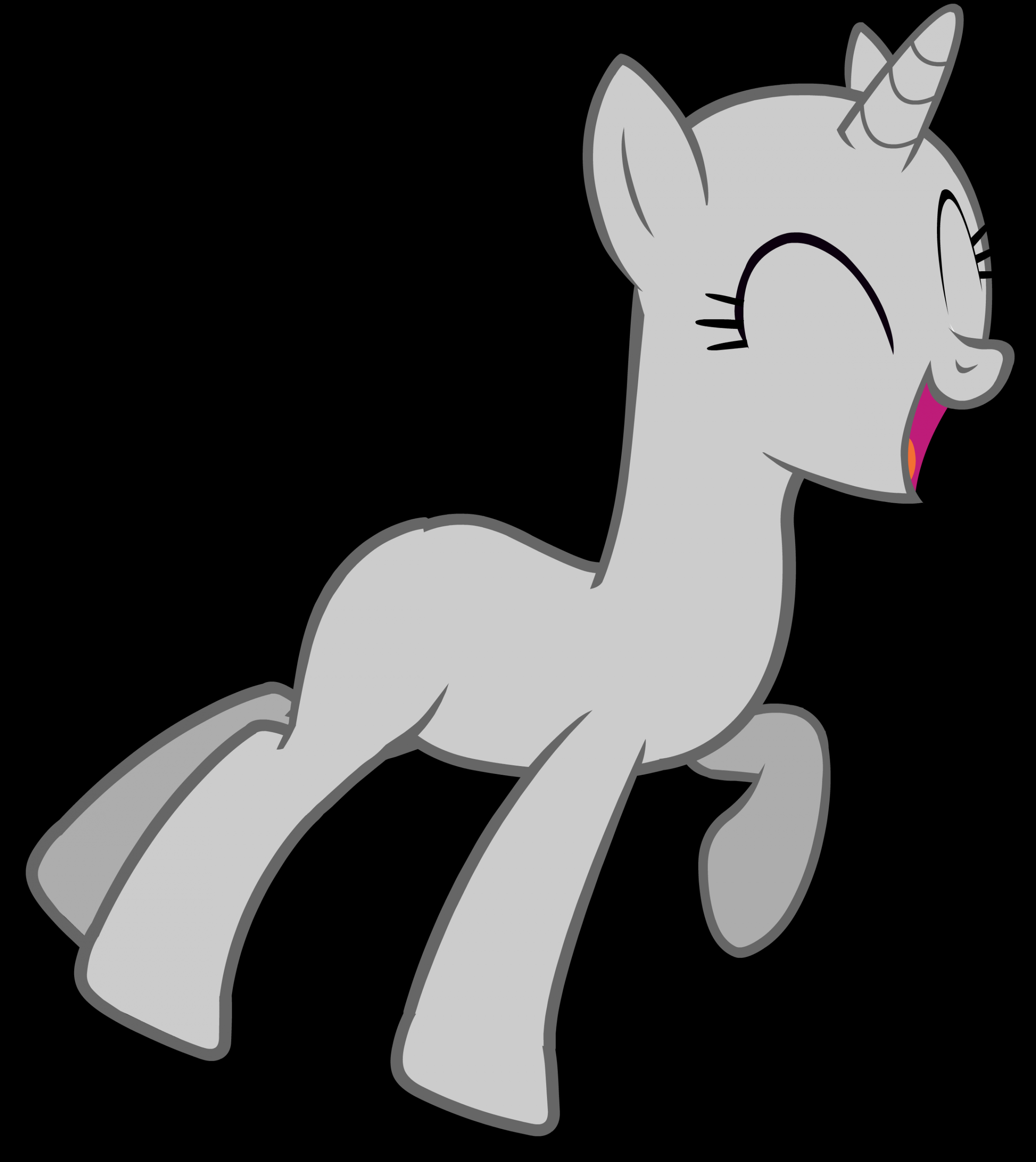 MLP - Happy Unicorn Pony Jumping (Flash Base)  Mlp pony, Drawing