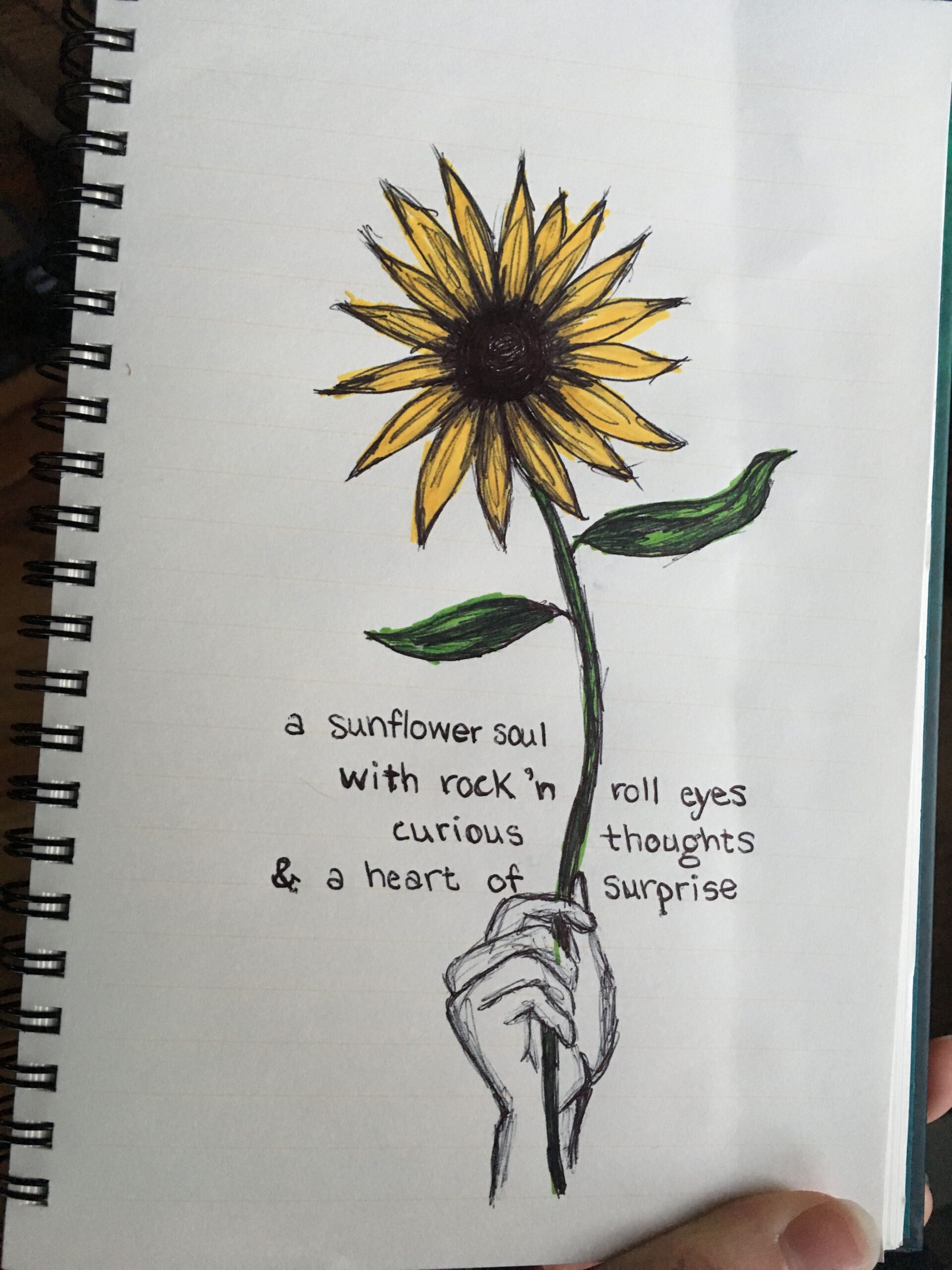 Sunflower art