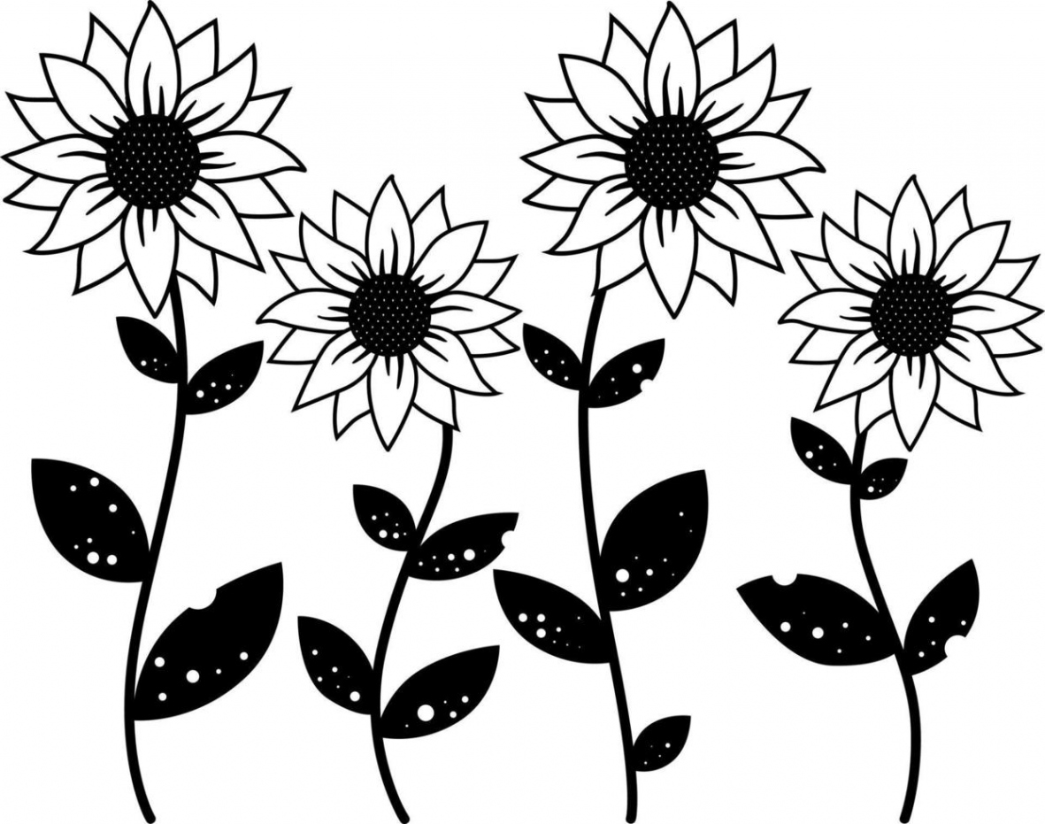 Sunflower Bundle vector, Flower 832007 Vector Art at Vecteezy