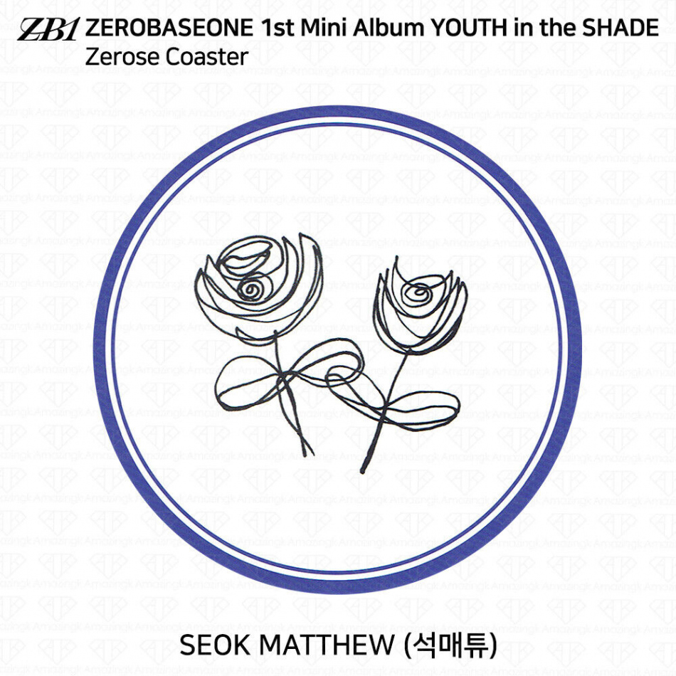 ZEROBASEONE ZB st Mini Album Youth In The Shade Photocard Layer