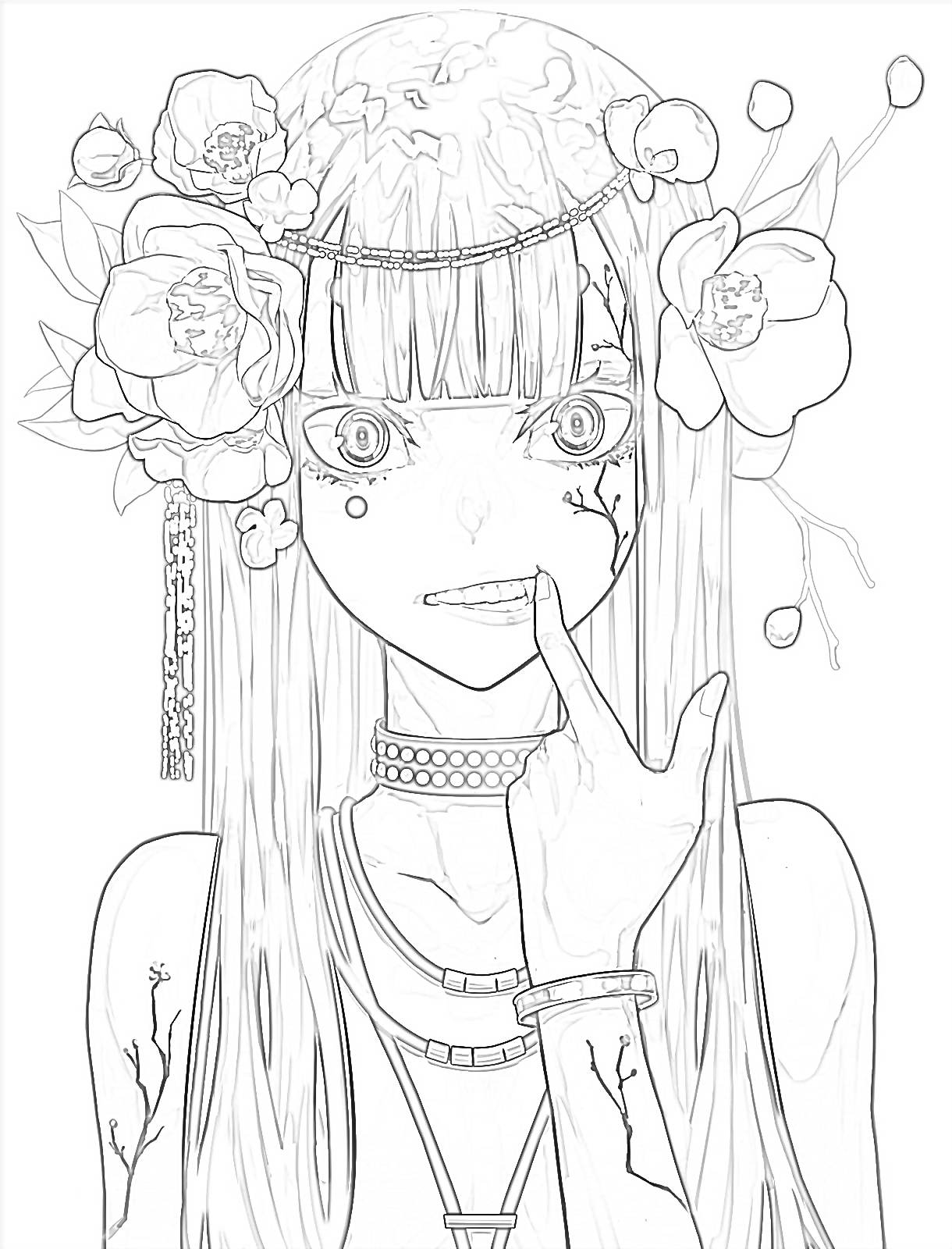 80 Printable Coloring Pages Of Anime 30