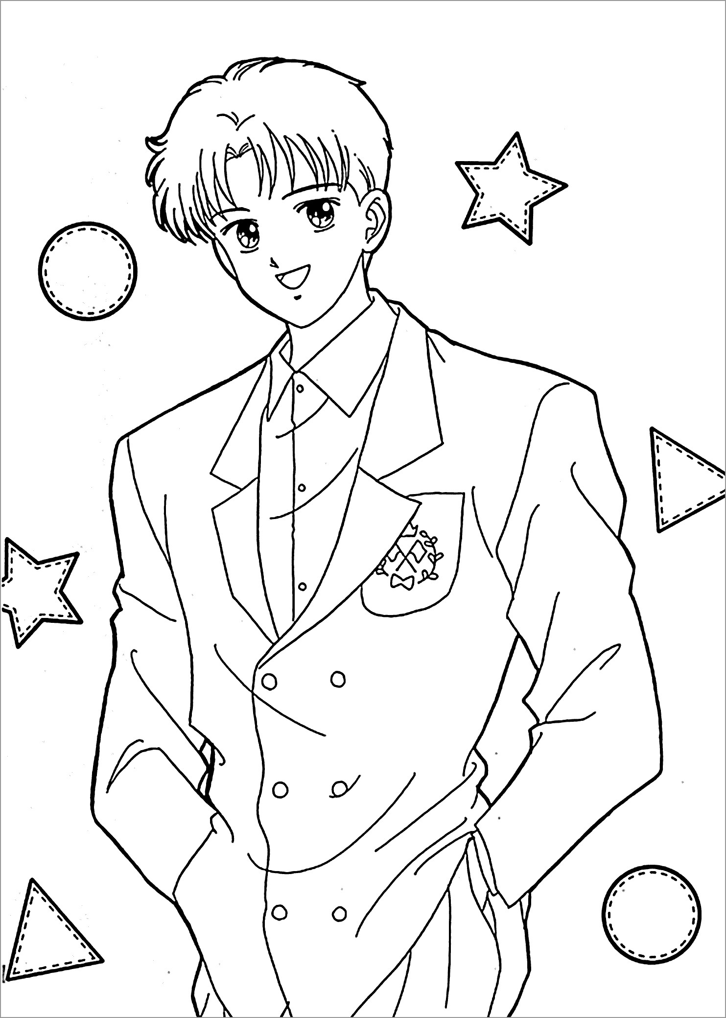 80 Printable Coloring Pages Of Anime 34