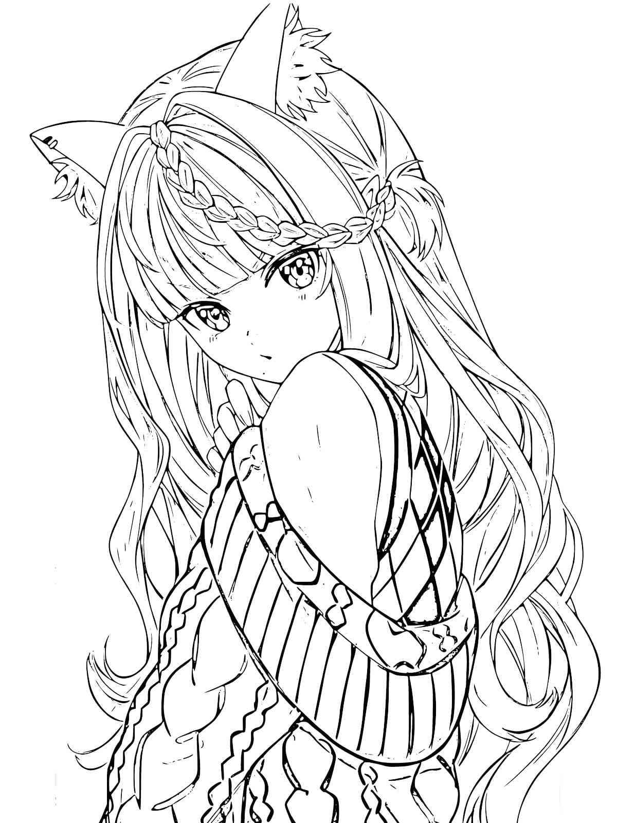 80 Printable Coloring Pages Of Anime 35