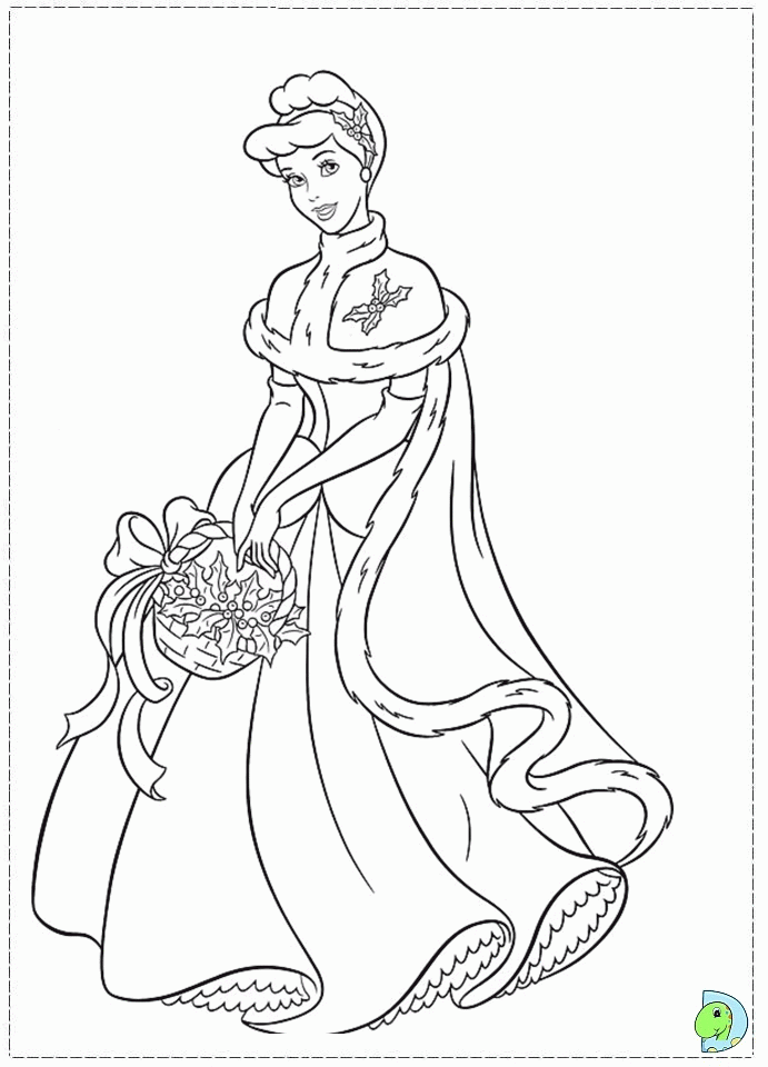 80 Printable Disney Christmas Pictures To Color 19