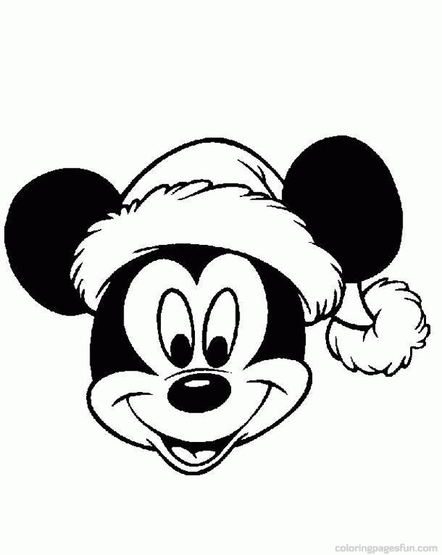 80 Printable Disney Christmas Pictures To Color 32