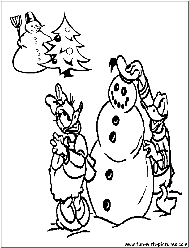 80 Printable Disney Christmas Pictures To Color 33