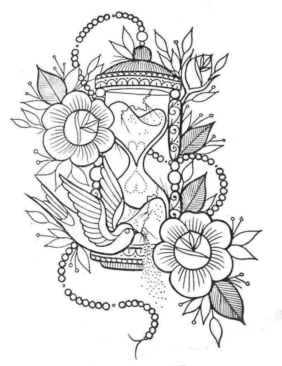 80 Printable Full Page Pattern Coloring Pages 17