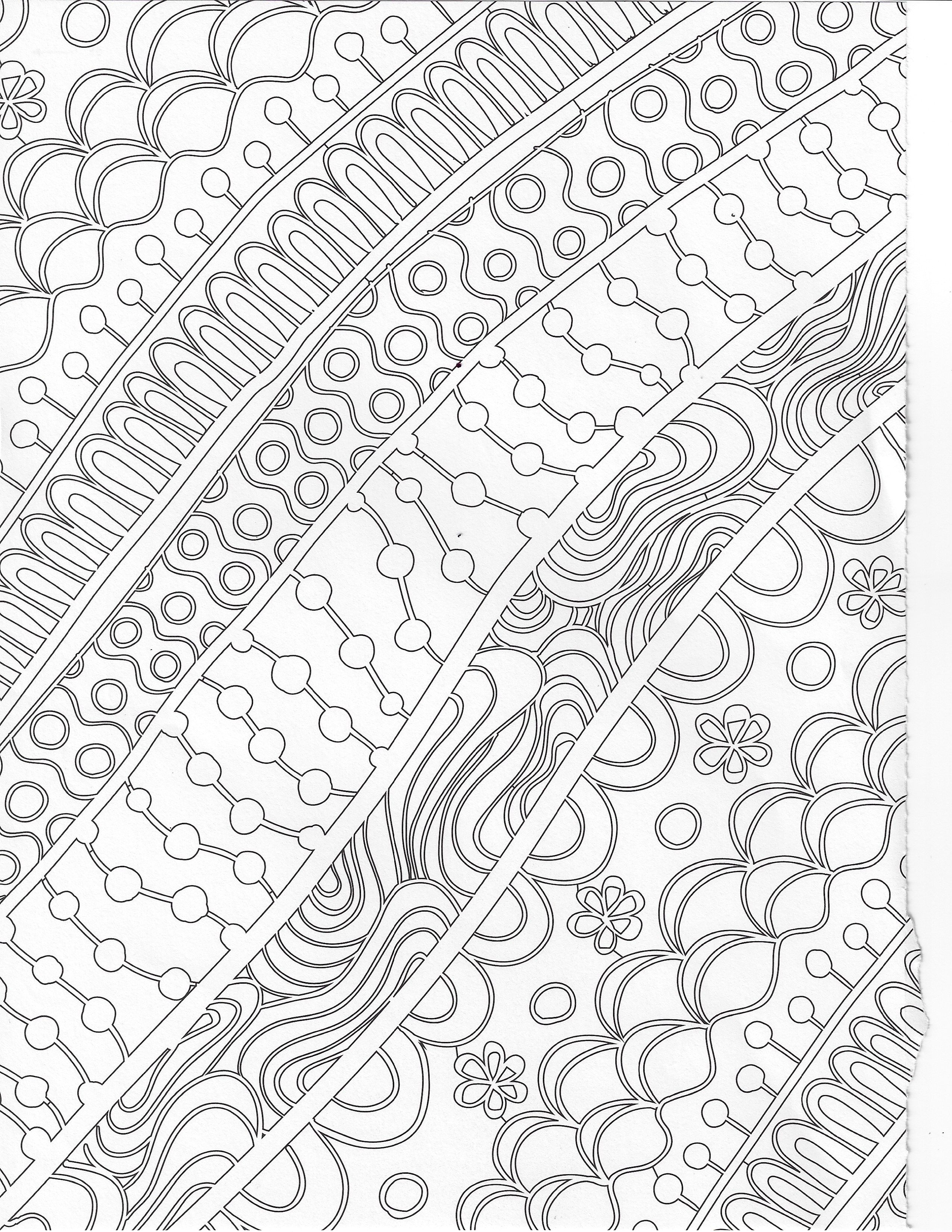 80 Printable Full Page Pattern Coloring Pages 29