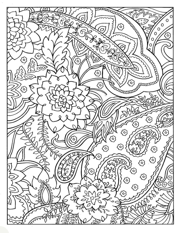 80 Printable Full Page Pattern Coloring Pages 59