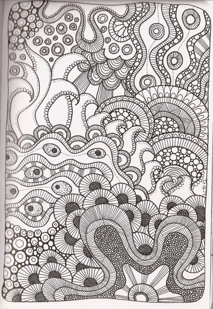 80 Printable Full Page Pattern Coloring Pages 60