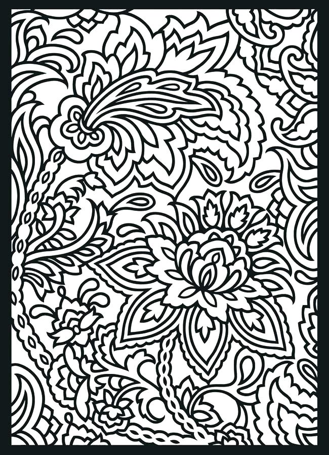 80 Printable Full Page Pattern Coloring Pages 72