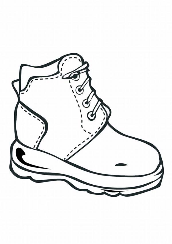 80 Printable Nike Shoes Coloring Page 28