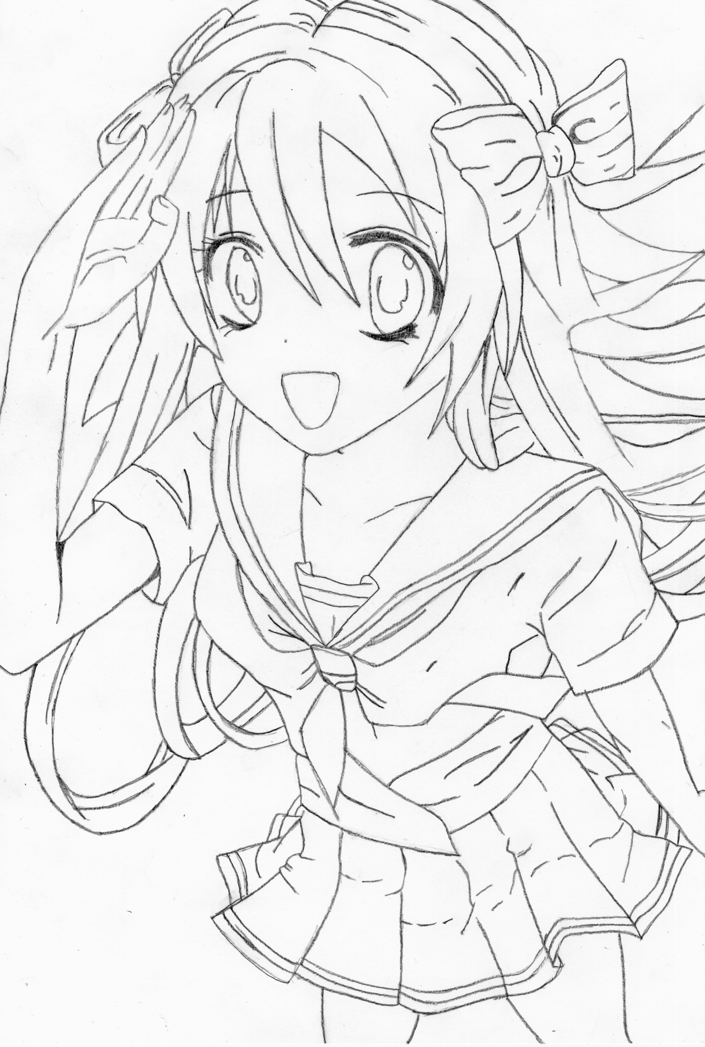 90 Printable Anime Characters Coloring Pages 22