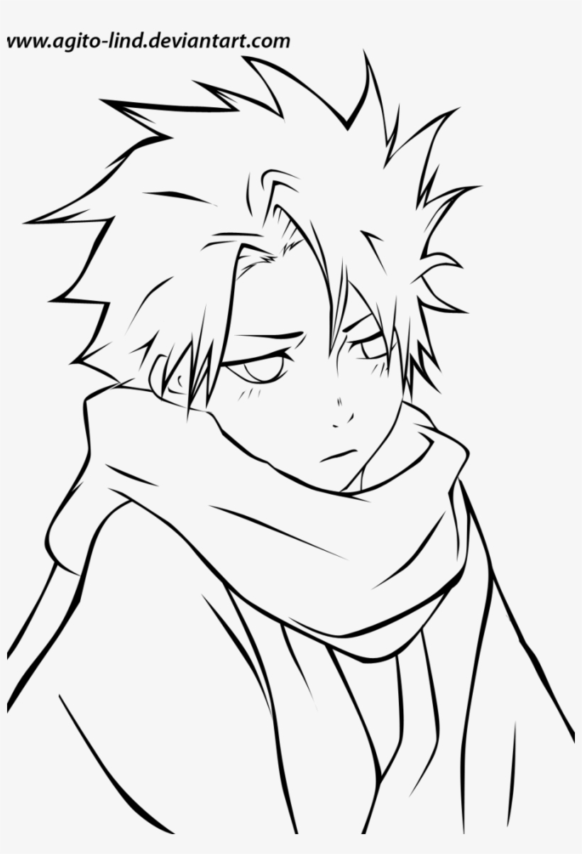 90 Printable Anime Characters Coloring Pages 30