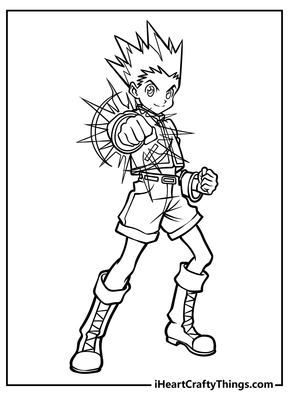 90 Printable Anime Characters Coloring Pages 50