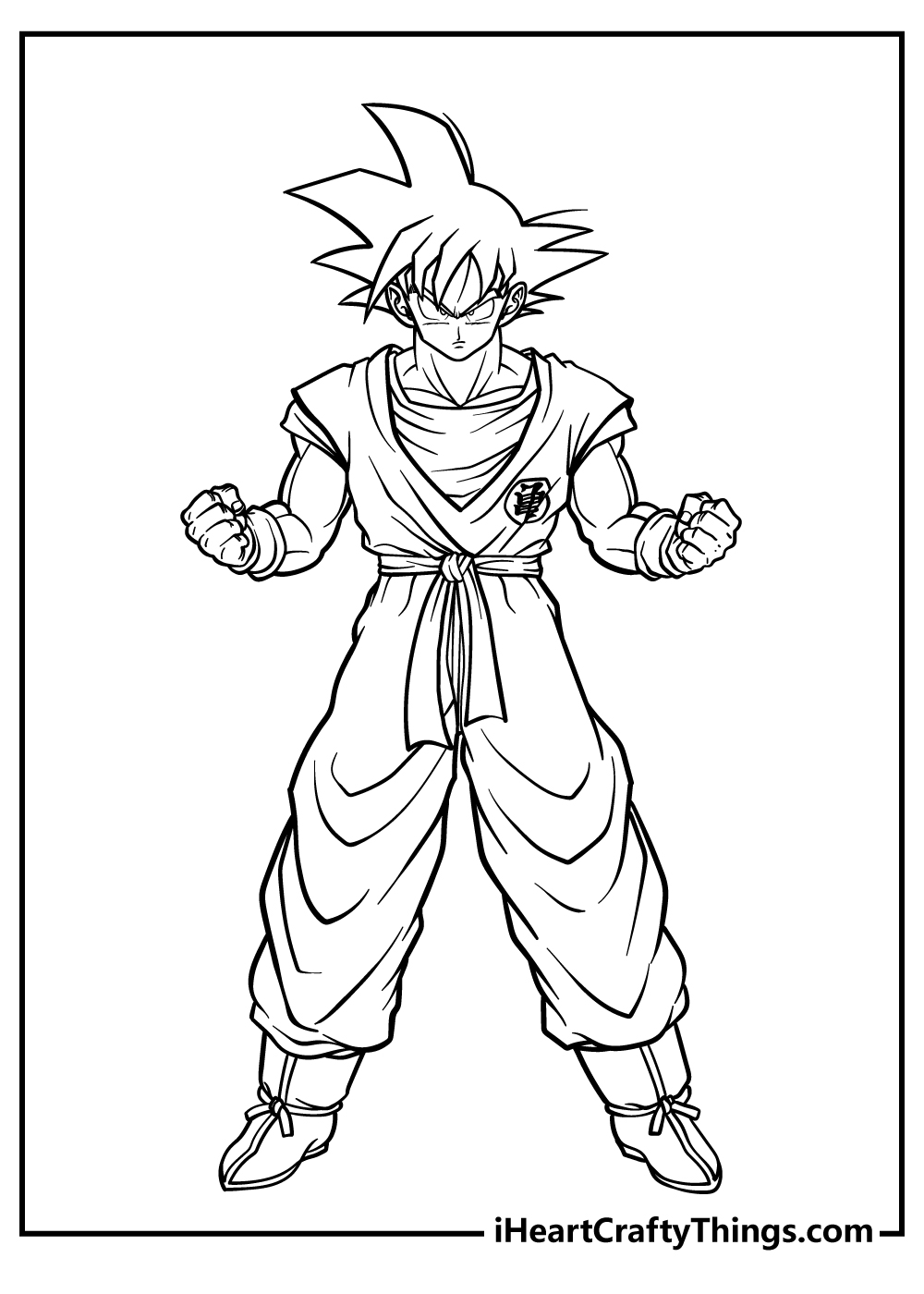 90 Printable Anime Characters Coloring Pages 73