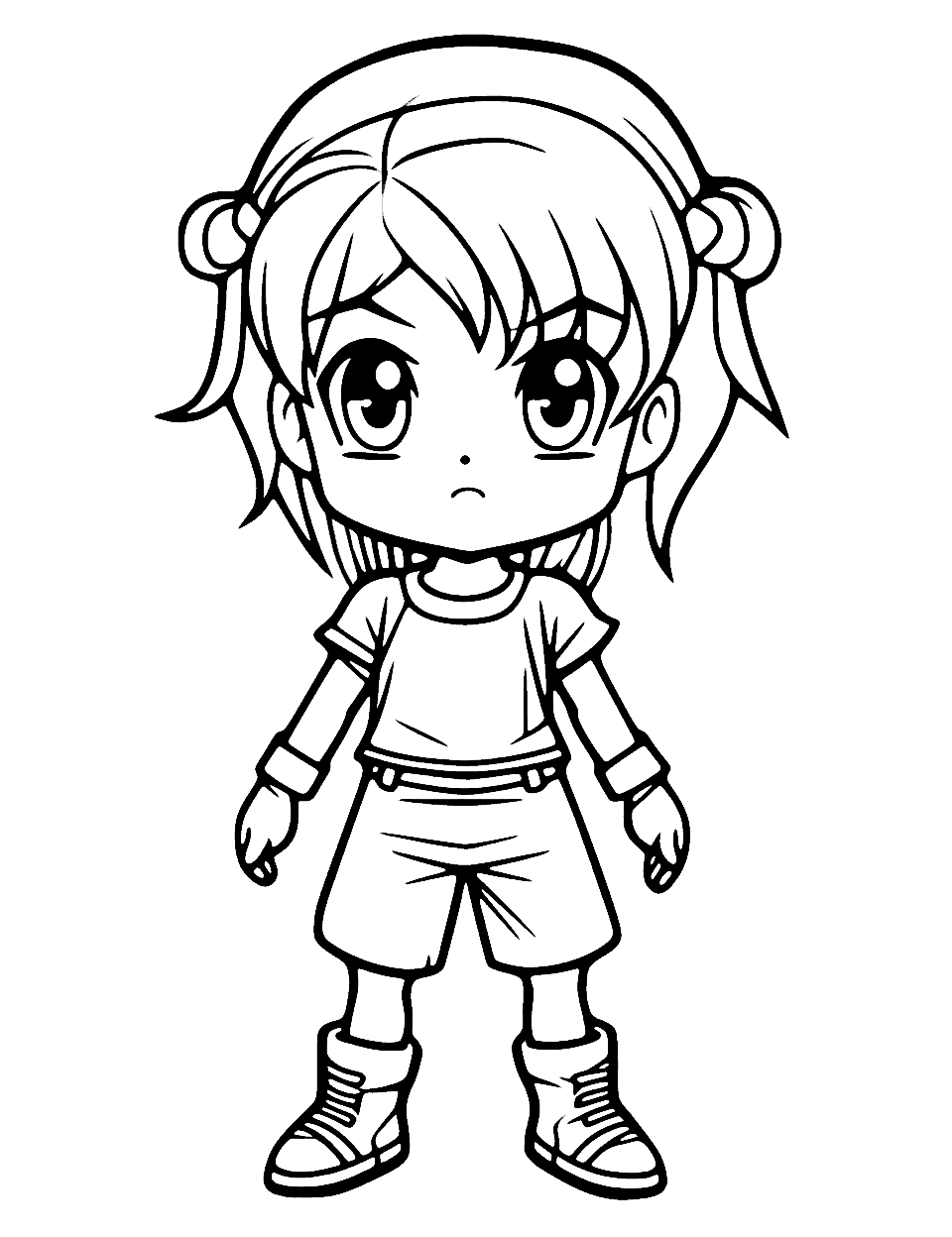 90 Printable Anime Characters Coloring Pages 88