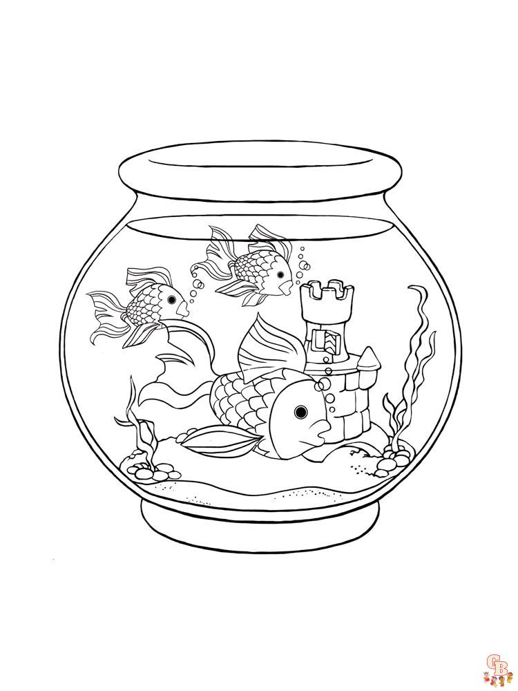 90 Printable Aquarium Visit Coloring Pages 47